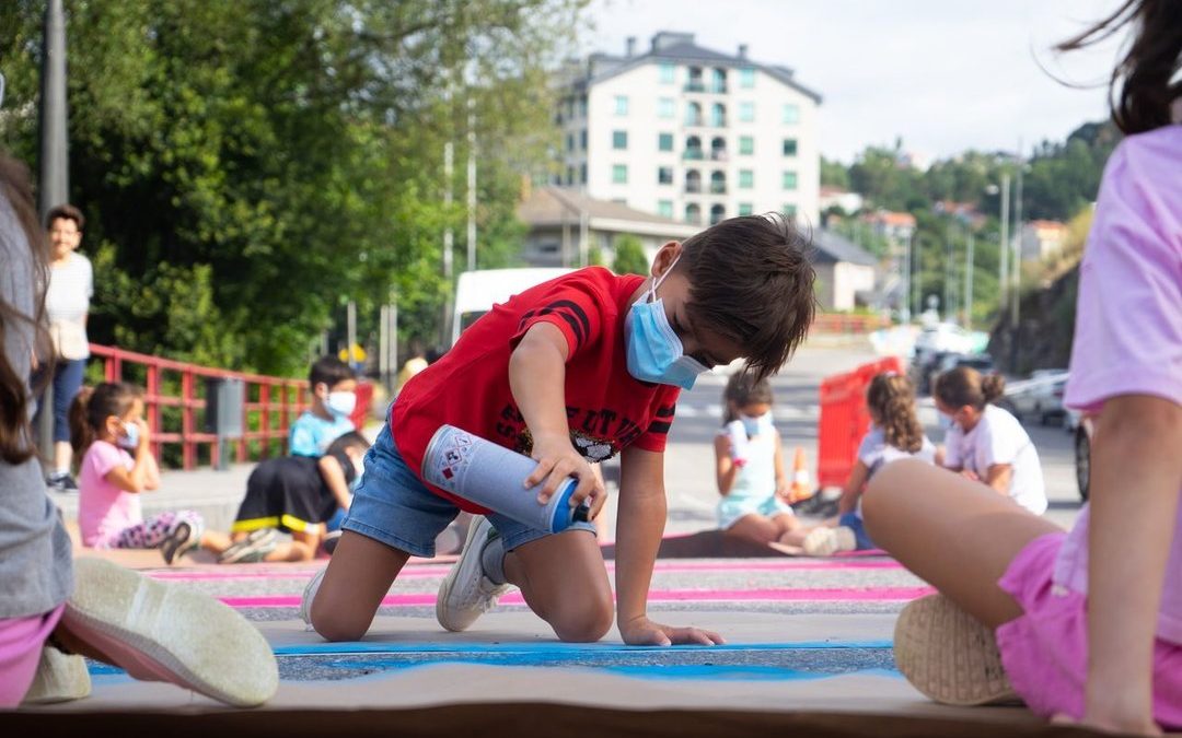 Los niños quieren volver a jugar en plazas y calles